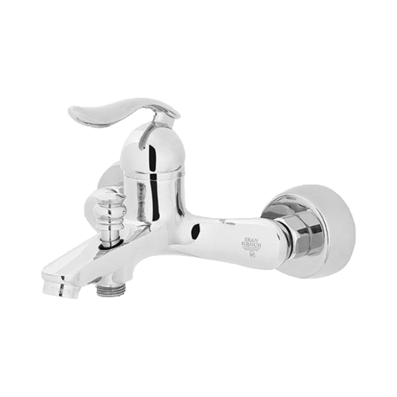 Archer-Chrome-Lever-Model-Iran-Group-Bathroom-Shower-Faucet.png شیر دوش حمام ایران گروه مدل اهرمی آرچر کروم
