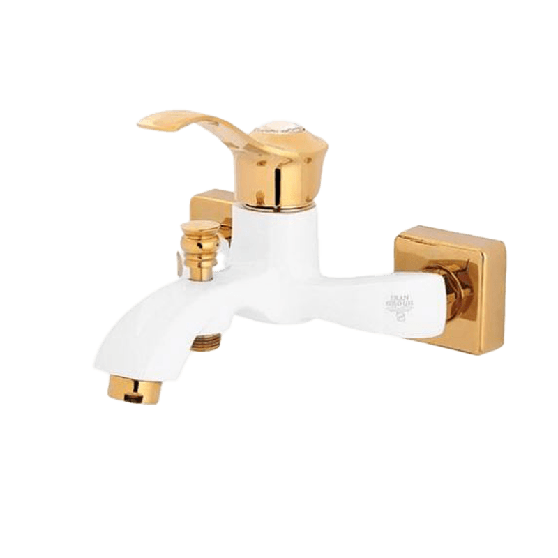 Bathroom-shower-faucet-Iran-group-lever-model-Vincentian-white-gold.png شیر دوش حمام ایران گروه مدل اهرمی ویسنتین سفید طلا