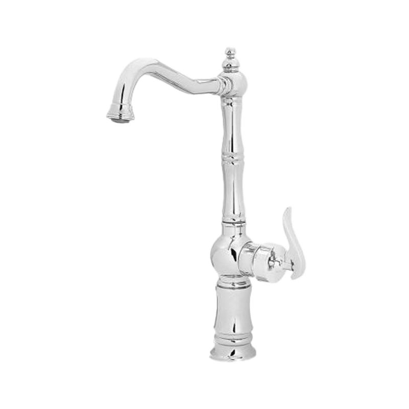Byzantium-chrome-lever-dishwasher-faucet.png شیر ظرفشویی ایران گروه مدل اهرمی بیزانس کروم