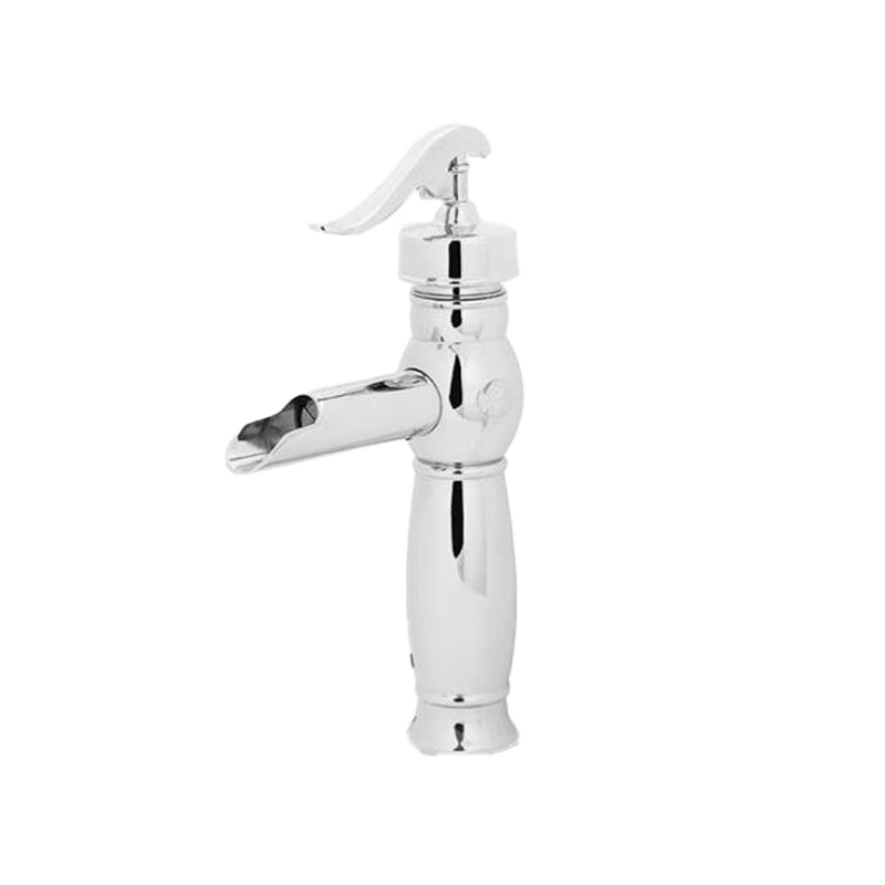 Byzantium-chrome-lever-sink-faucet.png شیر روشویی ایران گروه مدل اهرمی بیزانس کروم