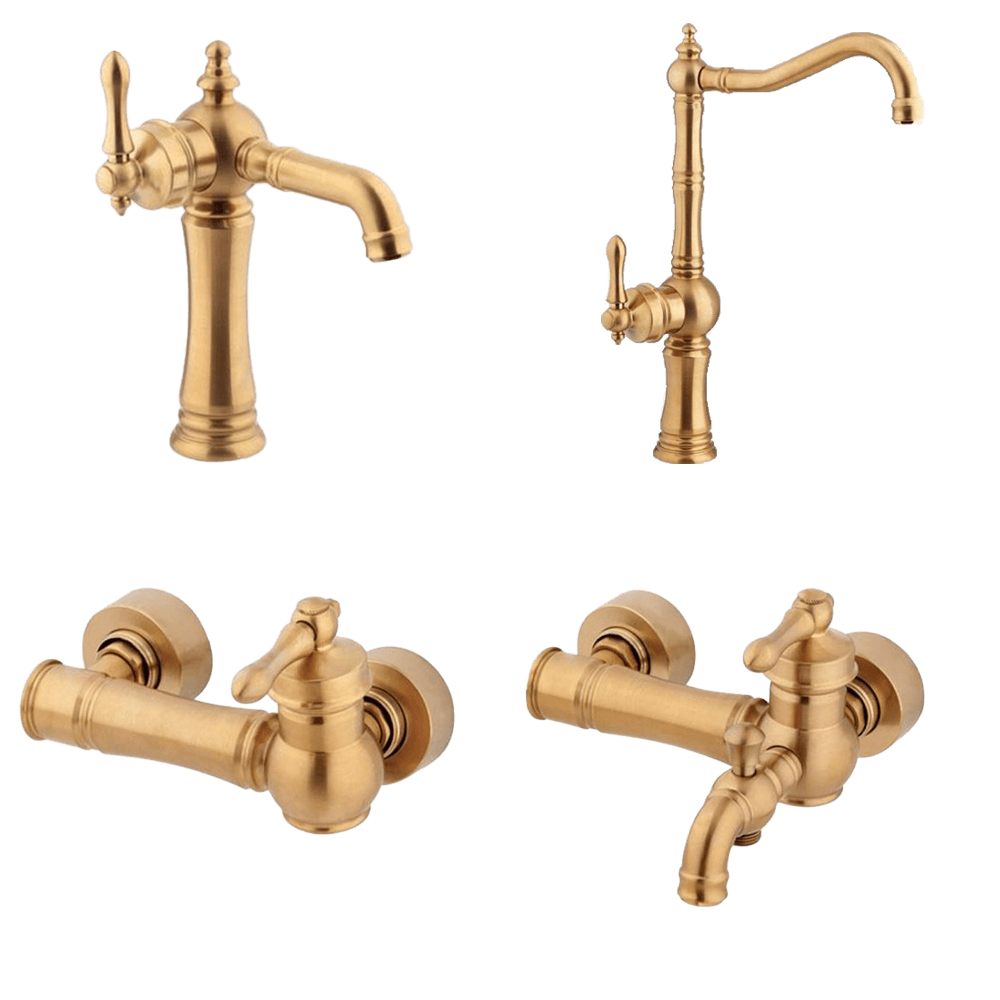Faucet-set-Iranian-group-lever-model-Venus-matte-gold.png ست شیرآلات ایران گروه مدل اهرمی ونوس طلامات