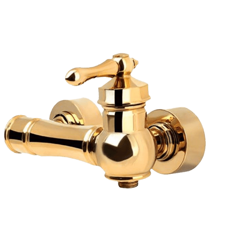 Golden-Venus-lever-toilet-faucet.png شیر توالت ایران گروه مدل اهرمی ونوس طلایی