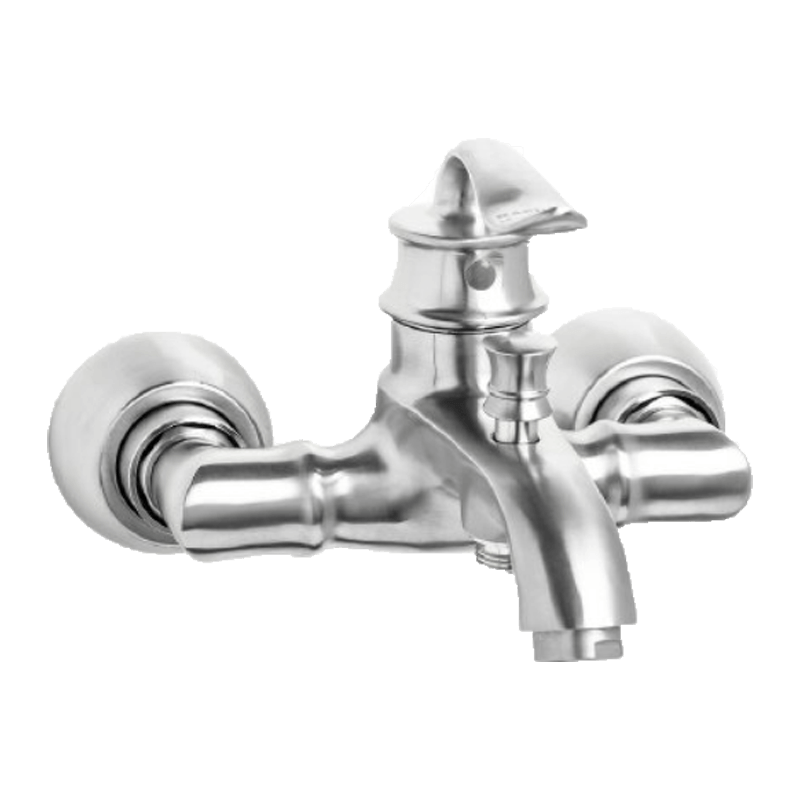 Rashin-bathroom-shower-faucet-lever-model-Helen-matte-steel-1.png شیر دوش حمام راشین مدل اهرمی هلن استیل مات