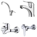 ست شیرآلات ایران گروه مدل نگین کروم