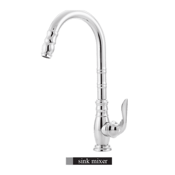 Alvand kitchen faucet Lisa Chrome model