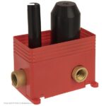 شیر حمام مرکزی توکار کی دبلیو سی مدل Ava