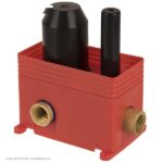 شیر حمام مرکزی توکار کی دبلیو سی مدل Ava