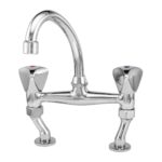 شیر روشویی قهرمان مدل کلاسیک سه‌پر