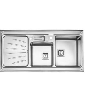 سینک باکسی روکار استیل البرز مدل 854