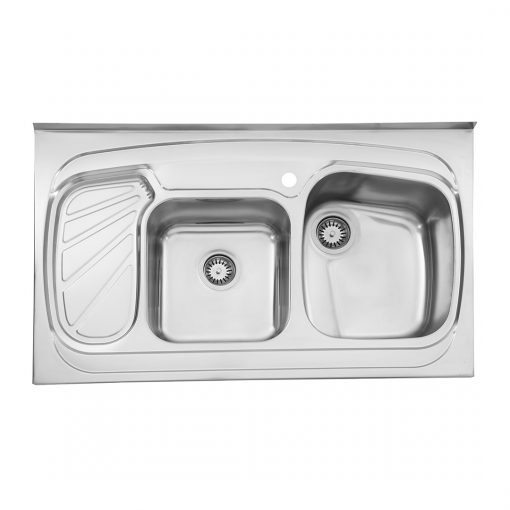 Alborz Steel Countertop Fancy Sink Model 611 سینک فانتزی روکار استیل البرز مدل 611