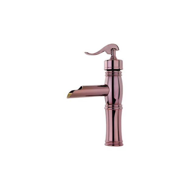 Alvand Rose Gold Model Elvand Faucet شیر روشویی الوند مدل الوند رزگلد