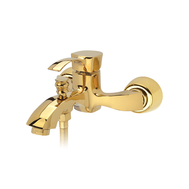 Alvand bathroom faucet, Atlas Golden model شیر حمام الوند مدل اطلس طلایی