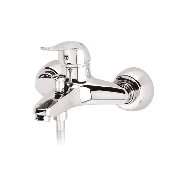Alvand bathroom faucet, Donya Chrome model شیر حمام الوند مدل دنیا کروم