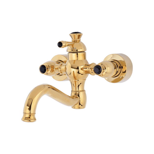 Alvand bathroom faucet Golden Lion model شیر حمام الوند مدل لیون طلایی