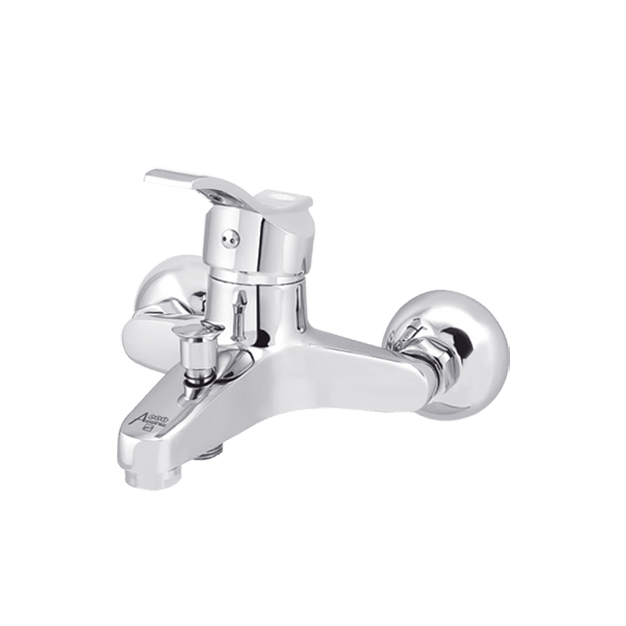 Alvand bathroom faucet, spring model, chrome شیر حمام الوند مدل بهار کروم