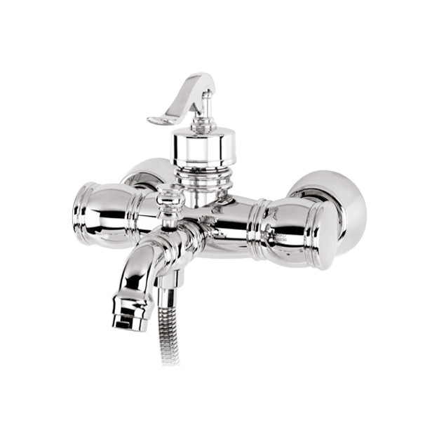Alvand chrome model Elvand bathroom faucet شیر حمام الوند مدل الوند کروم