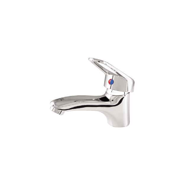 Alvand faucet, chrome shell model شیر روشویی الوند مدل صدف کروم