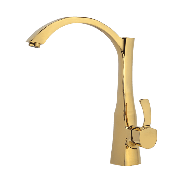 Alvand kitchen faucet, Atlas Golden model شیر آشپزخانه الوند مدل اطلس طلایی