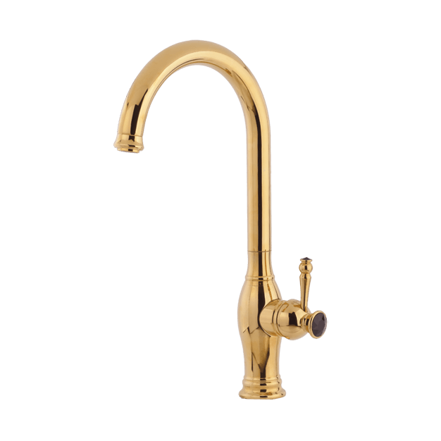 Alvand kitchen faucet Golden Lion model شیر آشپزخانه الوند مدل لیون طلایی