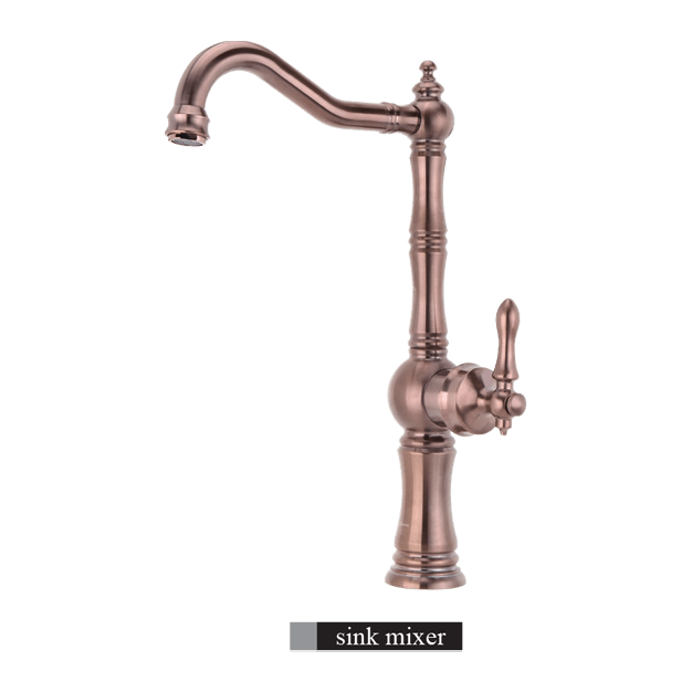 Alvand kitchen faucet Venus rose gold model شیر آشپزخانه الوند مدل ونوس رزگلد