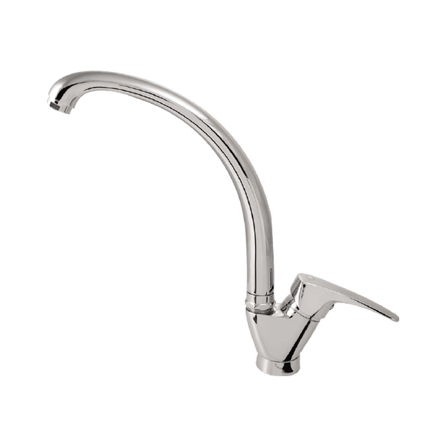 Alvand kitchen faucet, Yas chrome model شیر آشپزخانه الوند مدل یاس کروم