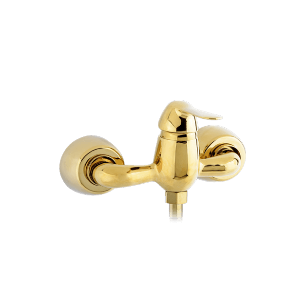 Alvand toilet faucet Nika Golden model شیر توالت الوند مدل نیکا طلایی