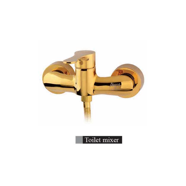 Alvand toilet tap, Golden Sea model- شیر توالت الوند مدل دریا طلایی