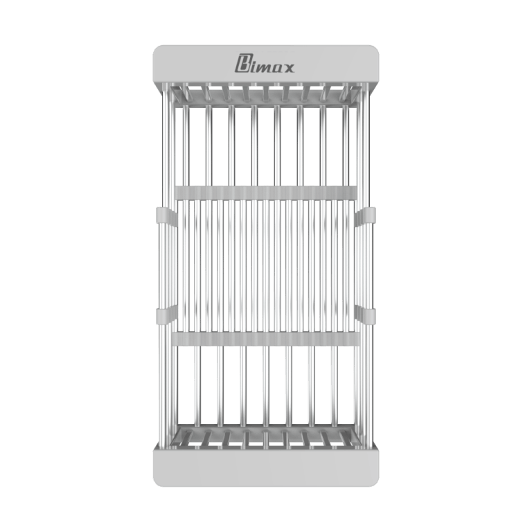 Bimax built-in stainless steel sink, model 843 . سینک توکار استیل بیمکث مدل ۸۴۳