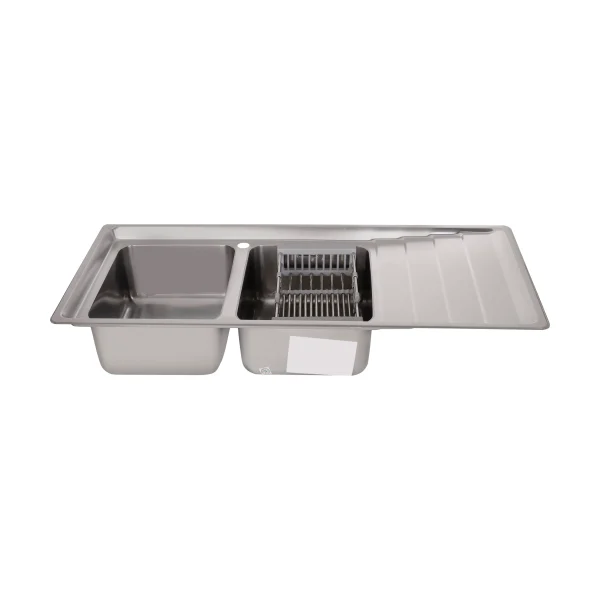 Bimax built-in steel sink model 4400. سینک توکار استیل بیمکث مدل ۴۴۰۰