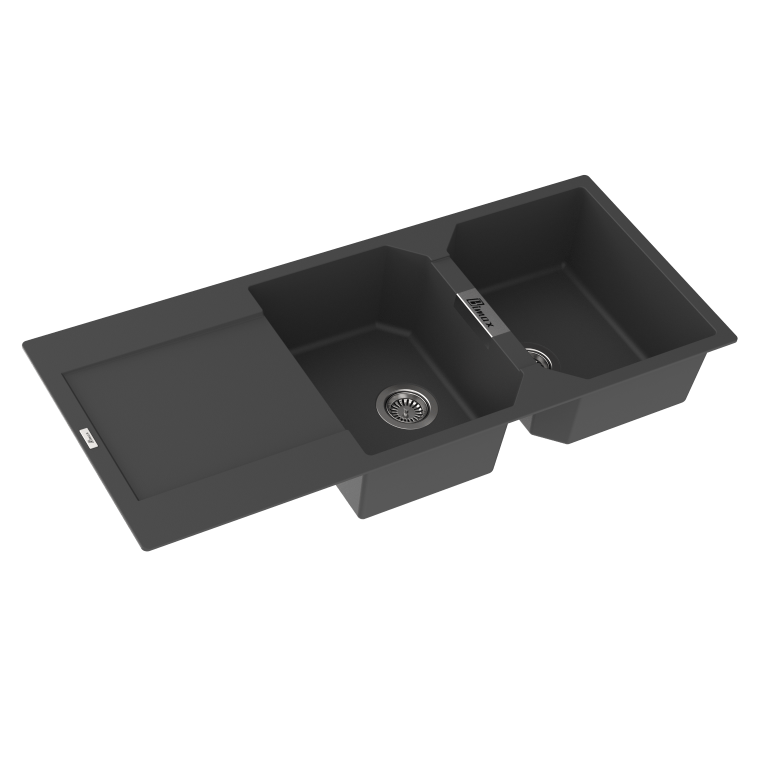 Bimax granite built-in sink, model 4606. سینک توکار گرانیتی بیمکث مدل ۴۶۰۶