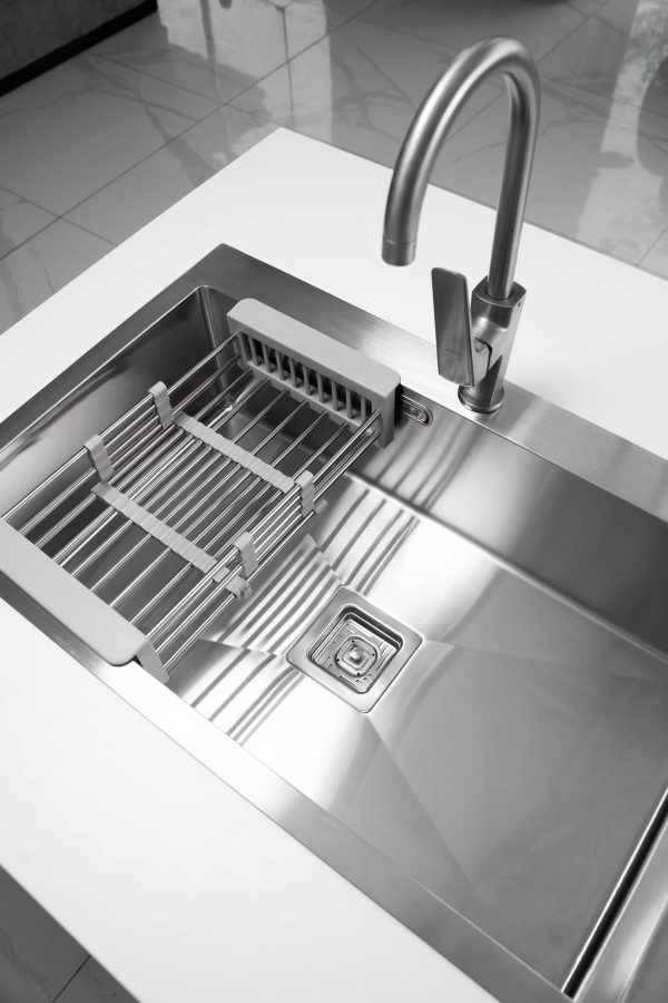 Bimax stainless steel sink model 4102 2 سینک استیل بیمکث مدل ۴۱۰۲