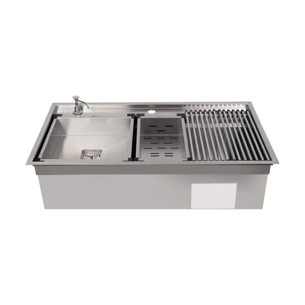 Bimax stainless steel sink model 4702 1 سینک استیل بیمکث مدل ۴۷۰۲