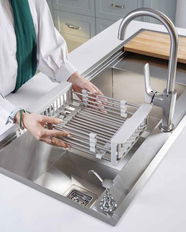 Bimax stainless steel sink model 4704 2 سینک استیل بیمکث مدل ۴۷۰۴