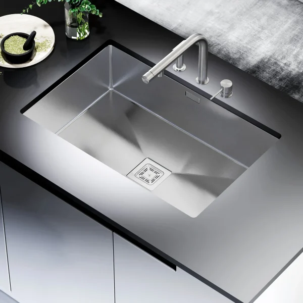 Bimax steel sink model 727 1 سینک استیل بیمکث مدل ۷۲۷