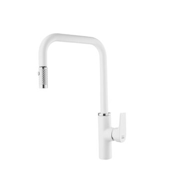 شیر آشپزخانه شاوری KWC مدل ورونا سفید