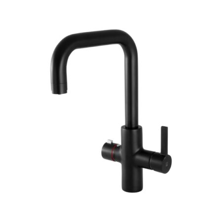 شیر آشپزخانه KWC مدل سول مشکی (دارای عملکرد بویلر)