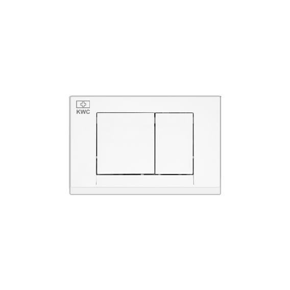 KWC square model built-in tank flush button2 کلید فلاش تانک توکار KWC مدل مربع
