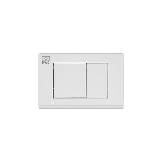 KWC square model built-in tank flush button3 کلید فلاش تانک توکار KWC مدل مربع
