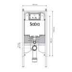 فلاش تانک توکار والهنگ صبا مدل اُرکا پلاس - Image 3