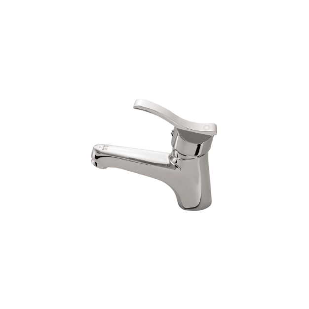alvand basin faucet, chrome dynamic model شیر روشویی الوند مدل پویا کروم