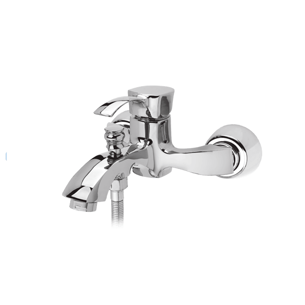 alvand bathroom faucet, Atlas chrome model شیر حمام الوند مدل اطلس کروم