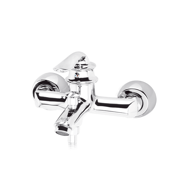 alvand bathroom faucet, chrome lily model شیر حمام الوند مدل زنبق کروم