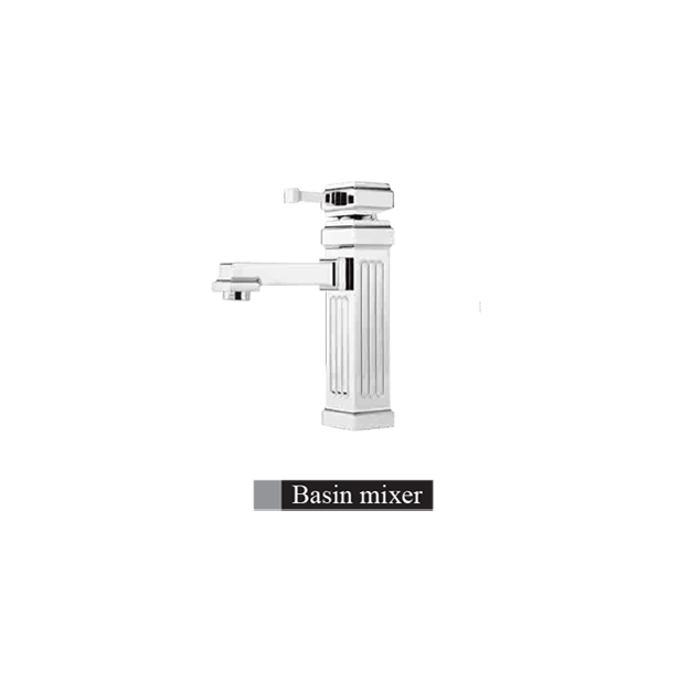 alvand faucet, Pasargad model, chrome شیر روشویی الوند مدل پاسارگاد کروم