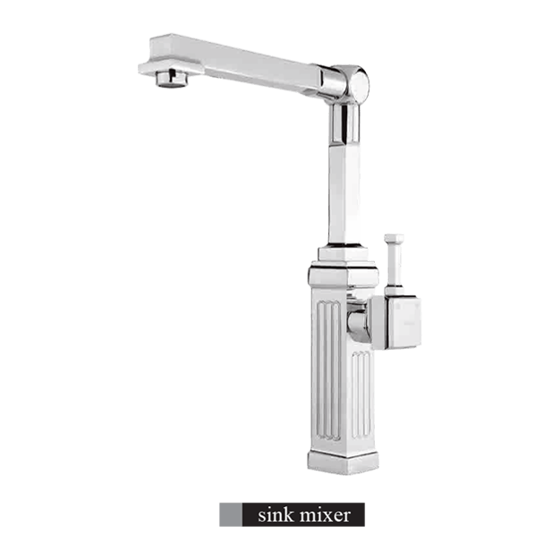 alvand kitchen faucet, Pasargad chrome model شیر آشپزخانه الوند مدل پاسارگاد کروم