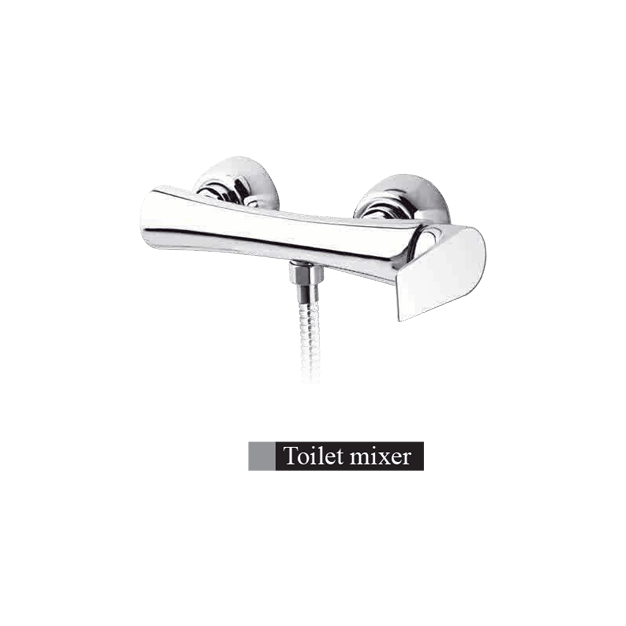 alvand toilet faucet, Dena chrome model شیر توالت الوند مدل دنا کروم