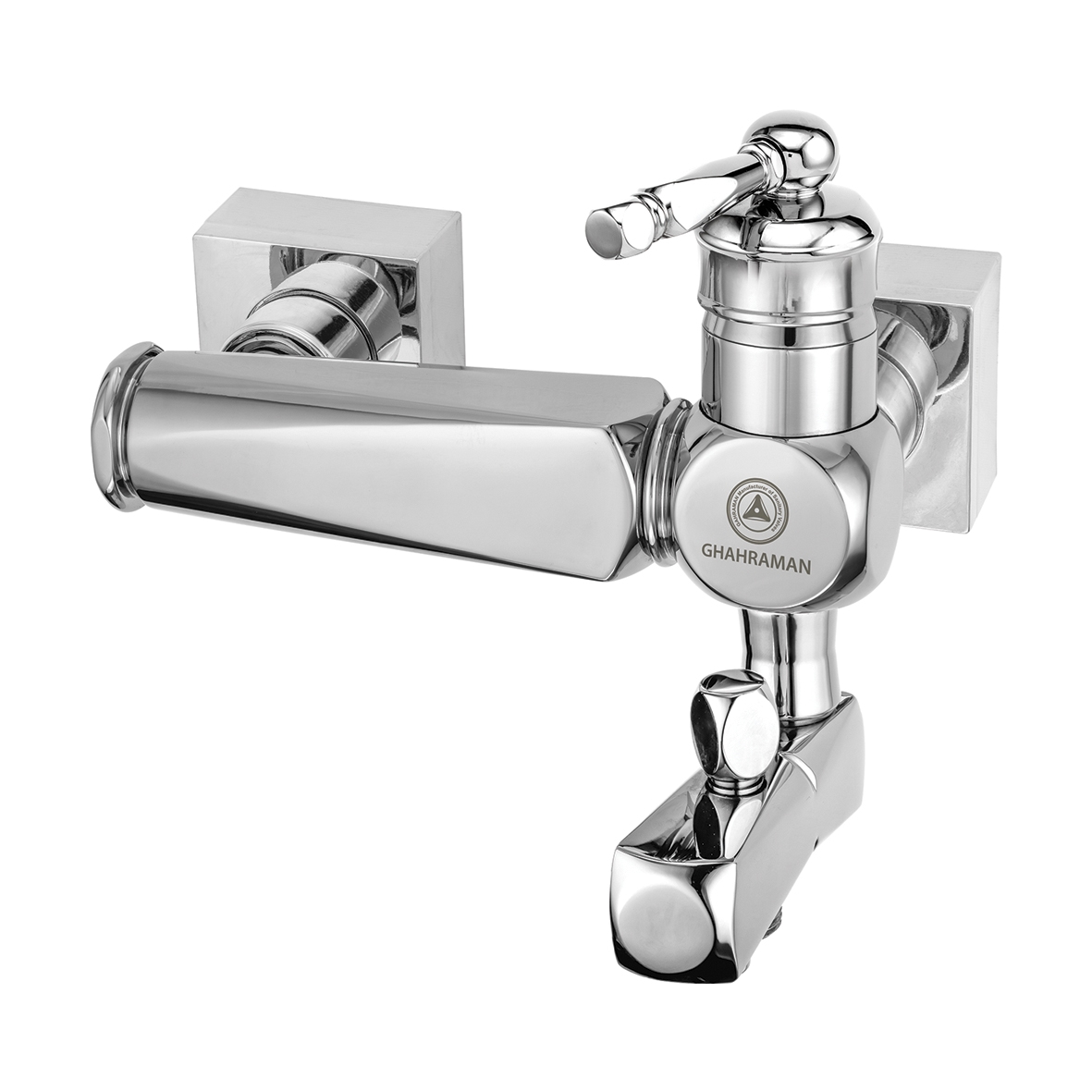 araas2 ست شیرآلات بهداشتی قهرمان مدل ارس کروم - Image 5