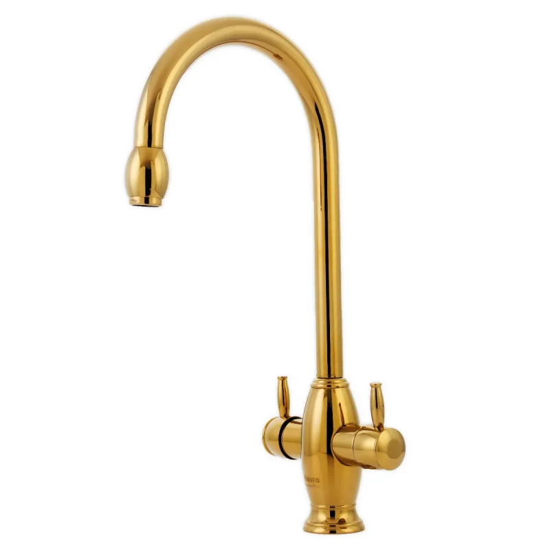 gold-aramesh-kitchen-800x800 شیر آشپزخانه دومنظوره کسری مدل ولگا طلایی - Image 1