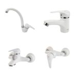 ست شیرآلات کسری مدل کارون سفید