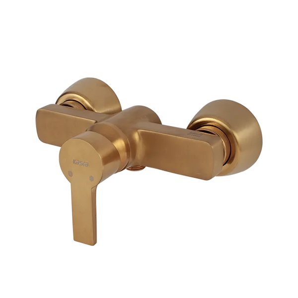 omega-sn-4 ست شیرآلات کسری مدل امگا طلایی مات - Image 4