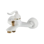 شیر حمام کسری مدل رابین سفید طلایی